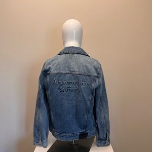 Abercrombie & Fitch Jean Jacket, Size Medium